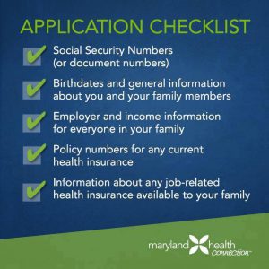 Application Checklist