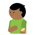 Man with Bandage